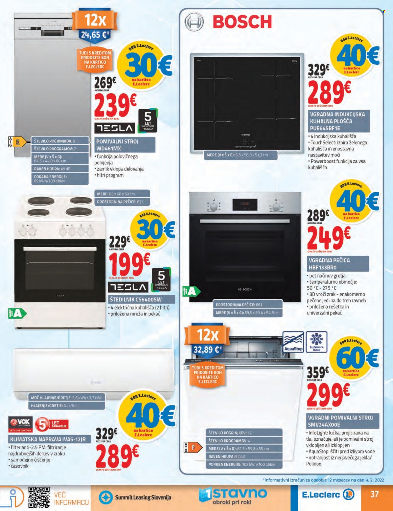 E.Leclerc katalog - 16.2.2022 - 26.2.2022. Stran 37
