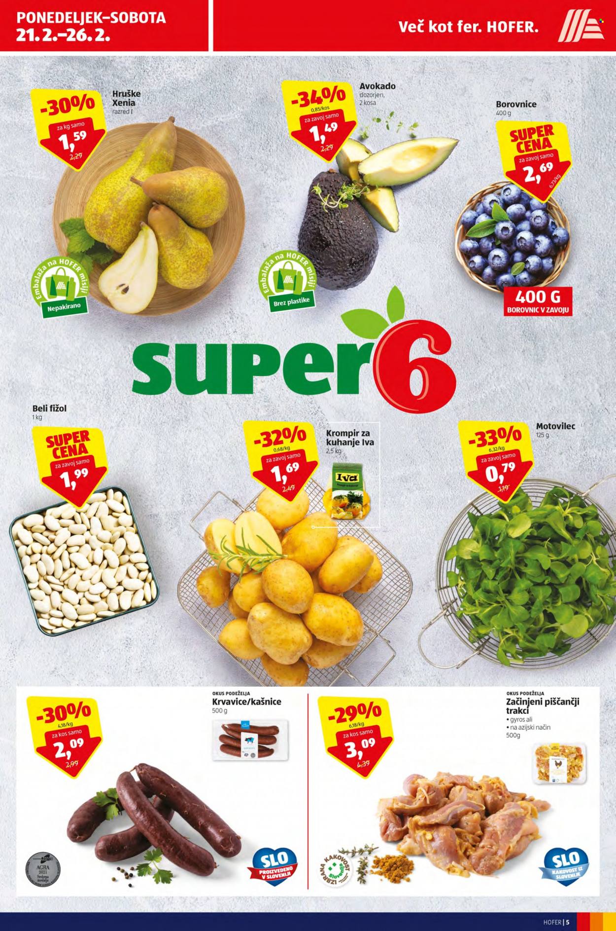Hofer katalog - 18.2.2022 - 26.2.2022. Stran 5