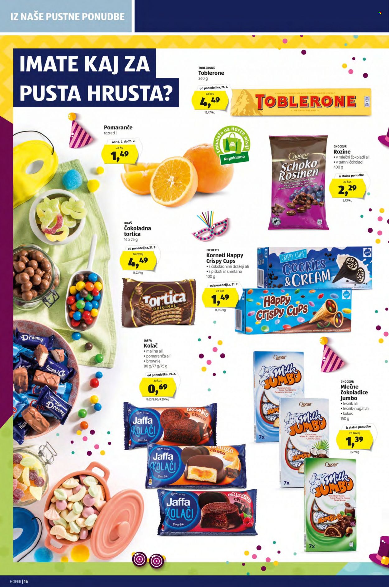 Hofer katalog - 18.2.2022 - 26.2.2022. Stran 16