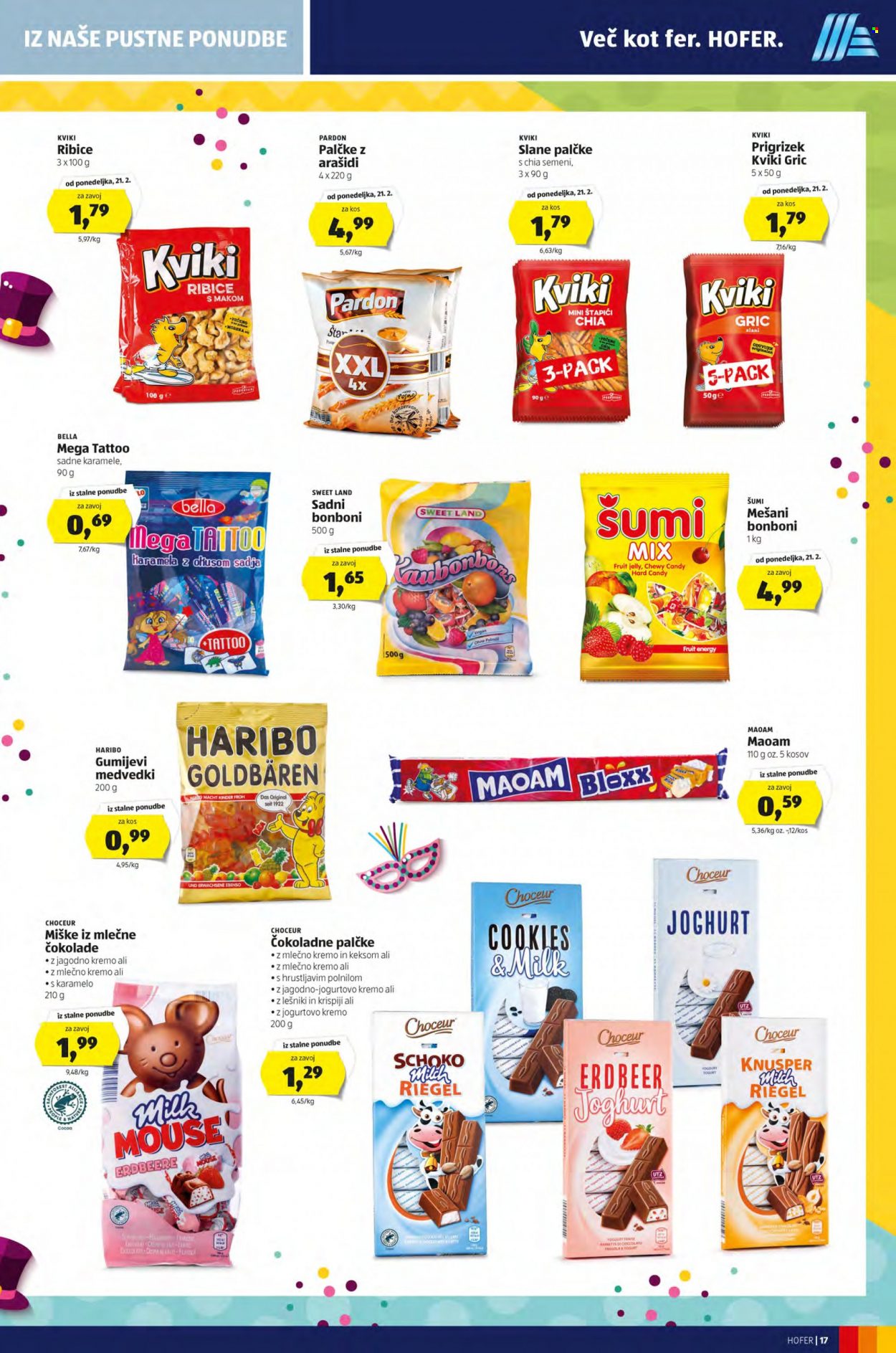 Hofer katalog - 18.2.2022 - 26.2.2022. Stran 17