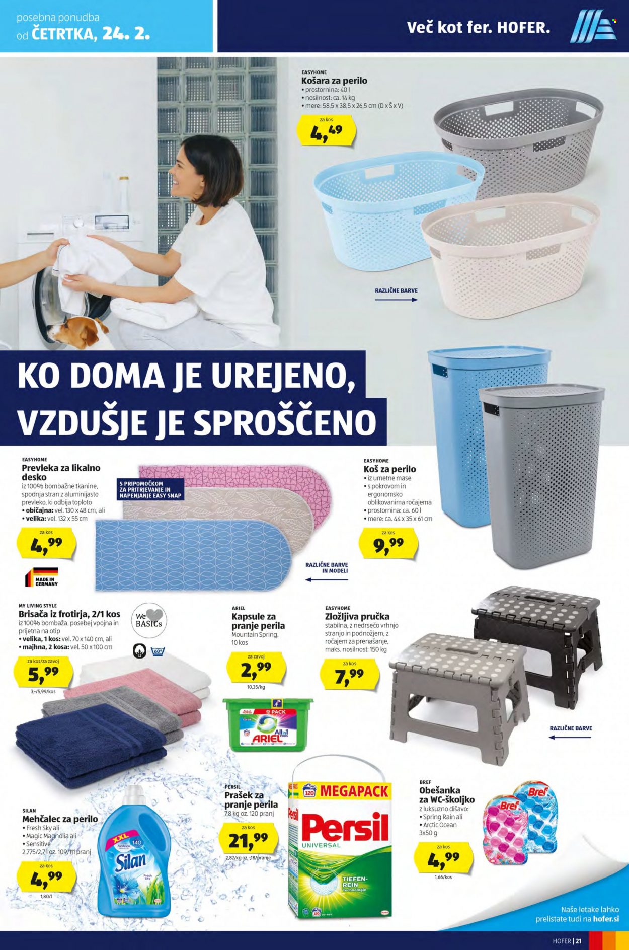 Hofer katalog - 18.2.2022 - 26.2.2022. Stran 21