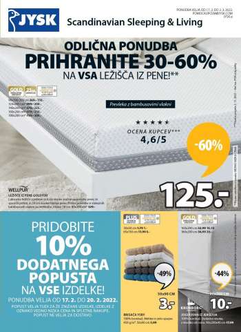 JYSK katalog - 17.02.2022 - 02.03.2022.