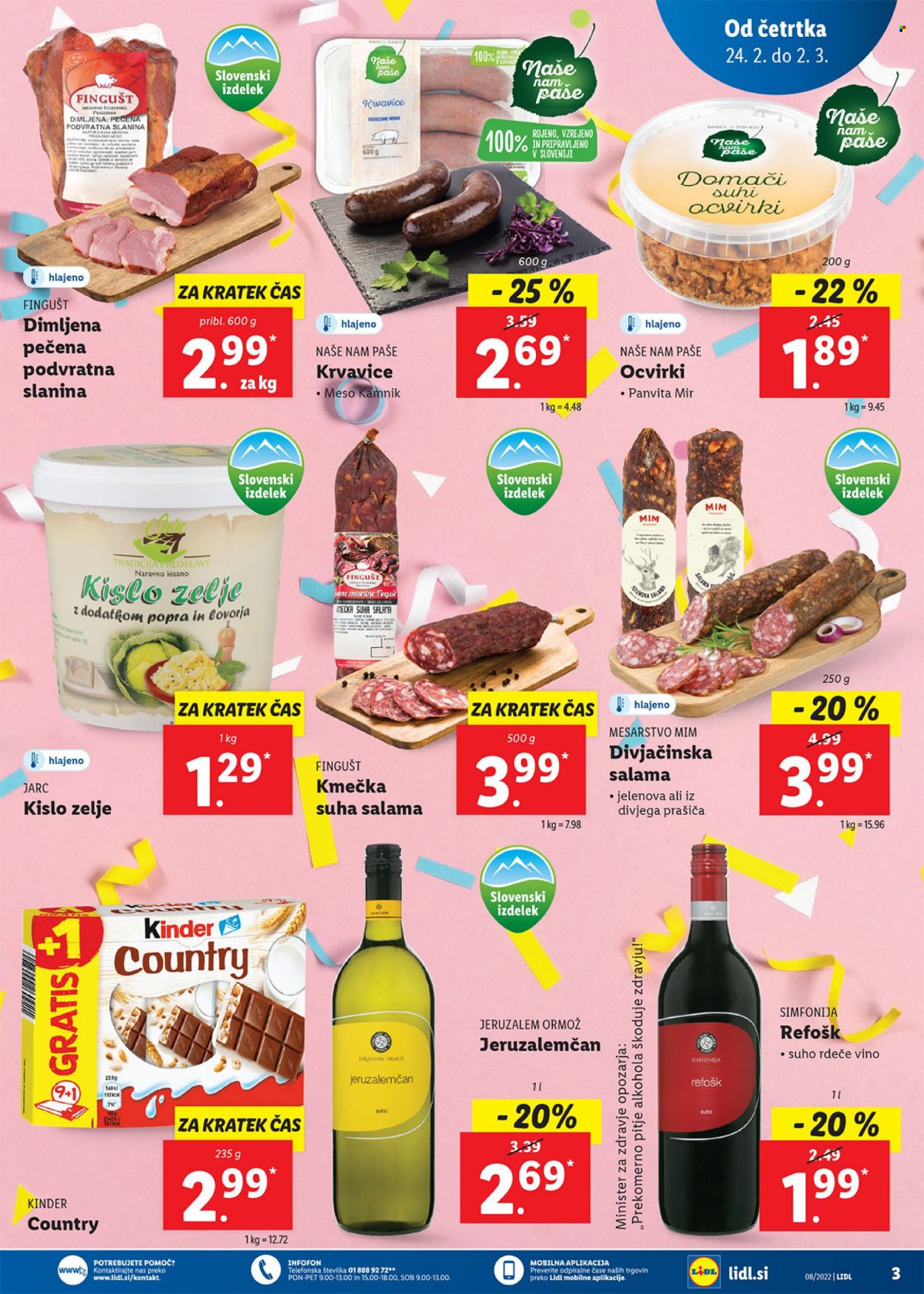 Lidl katalog - 24.2.2022 - 6.3.2022. Stran 3