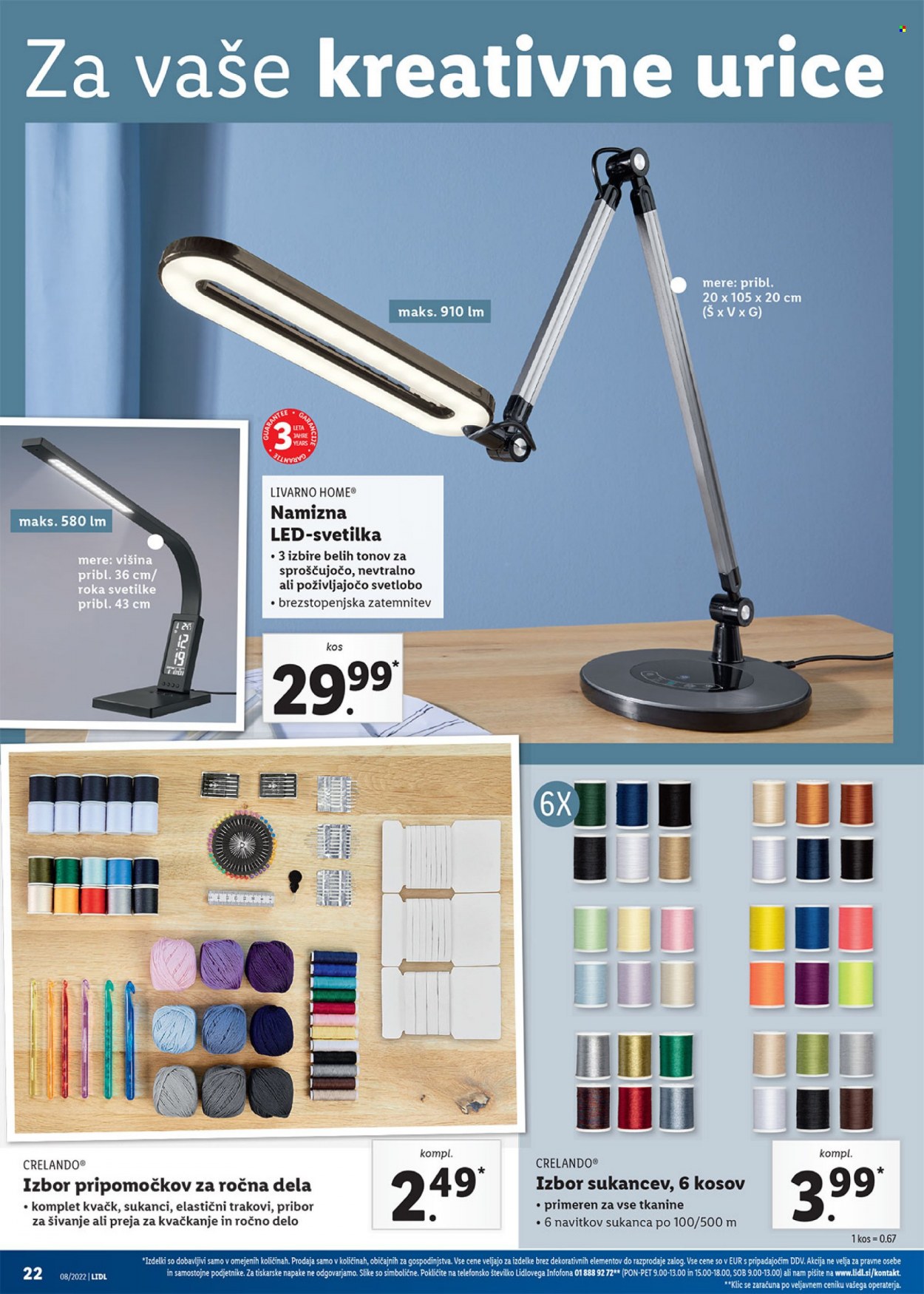 Lidl katalog - 24.2.2022 - 6.3.2022. Stran 22