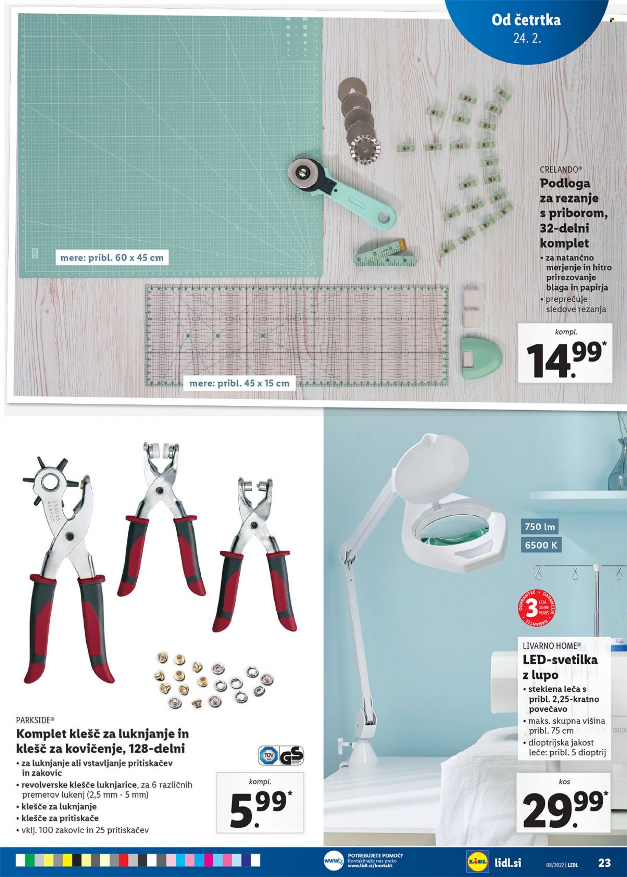 Lidl katalog - 24.2.2022 - 6.3.2022. Stran 23