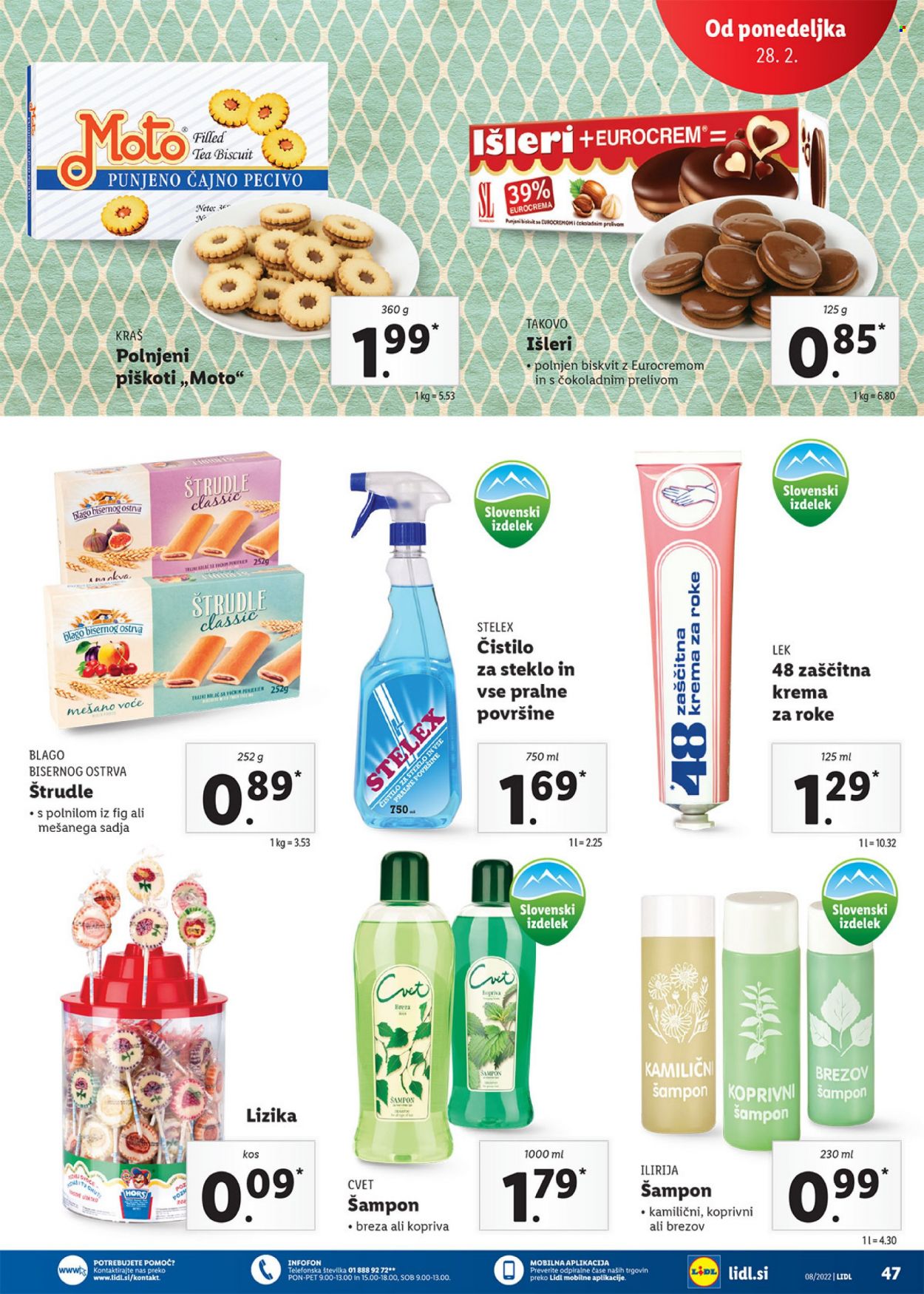 Lidl katalog - 24.2.2022 - 6.3.2022. Stran 47