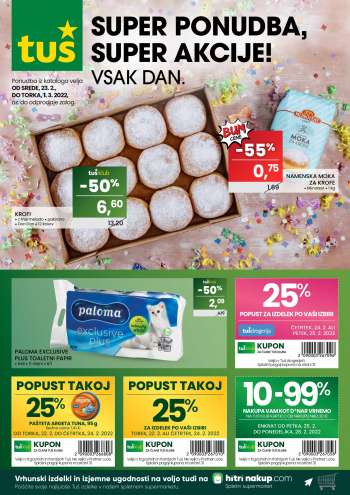 Tuš katalog - 23.02.2022 - 01.03.2022.
