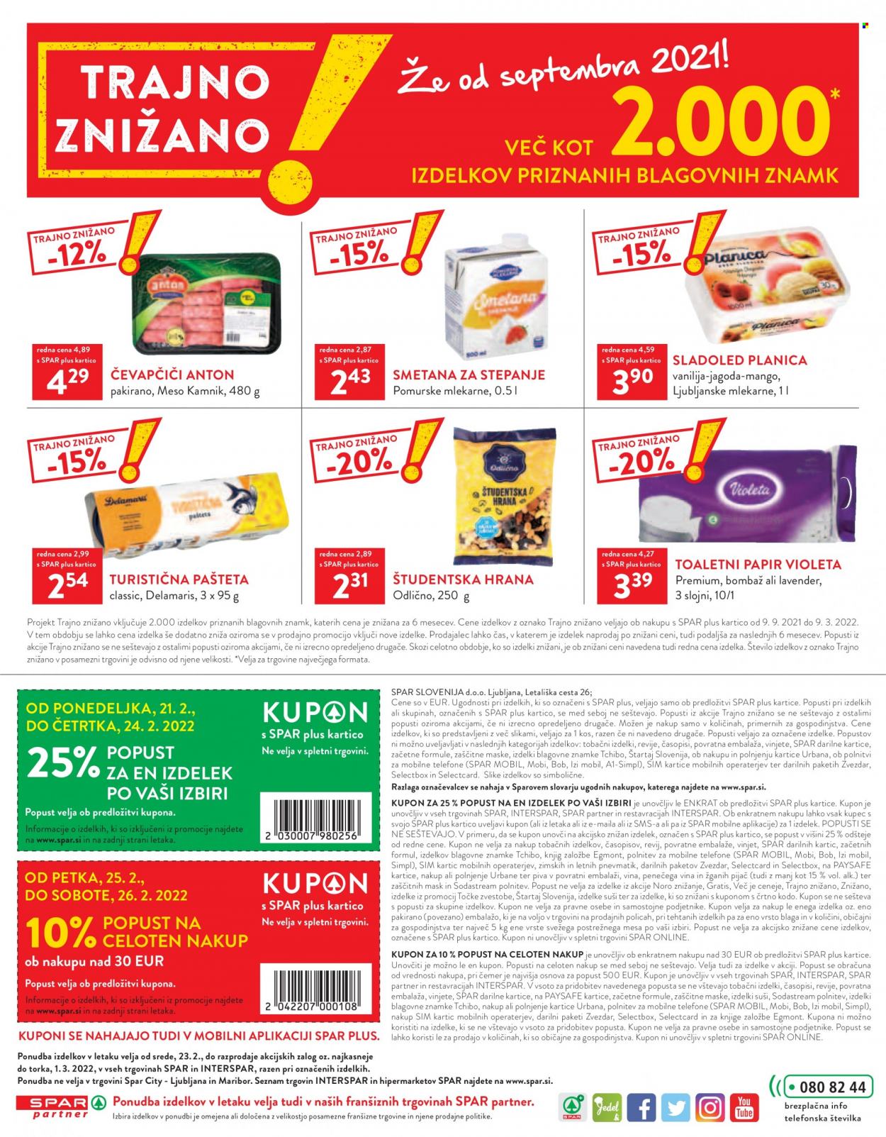 SPAR katalog - 23.2.2022 - 1.3.2022. Stran 28