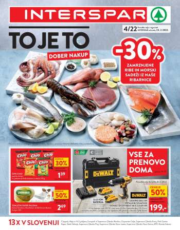 INTERSPAR katalog - 23.02.2022 - 08.03.2022.