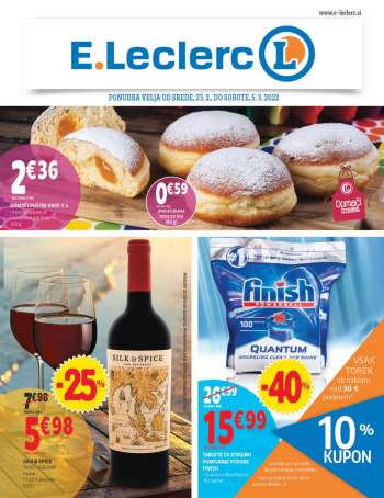 E.Leclerc katalog - 23.02.2022 - 05.03.2022.