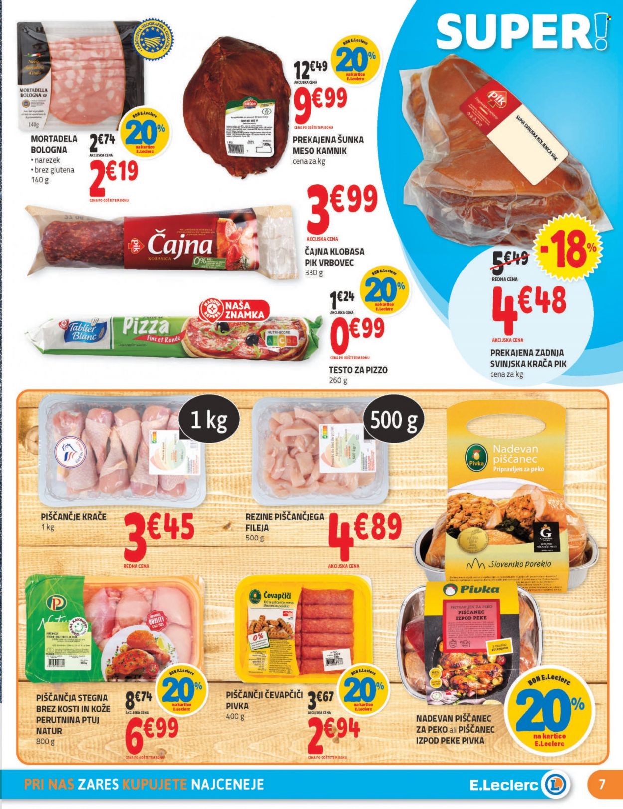 E.Leclerc katalog - 23.2.2022 - 5.3.2022. Stran 7