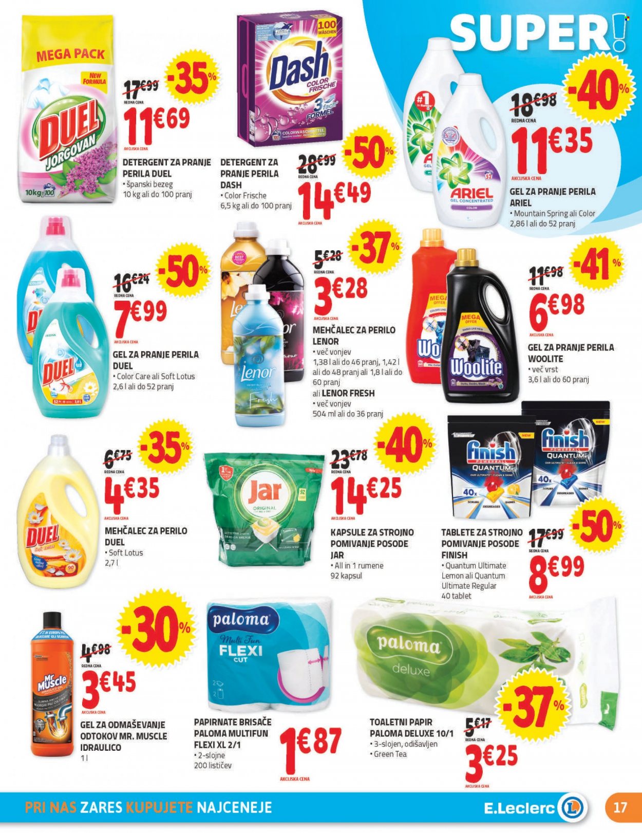 E.Leclerc katalog - 23.2.2022 - 5.3.2022. Stran 17