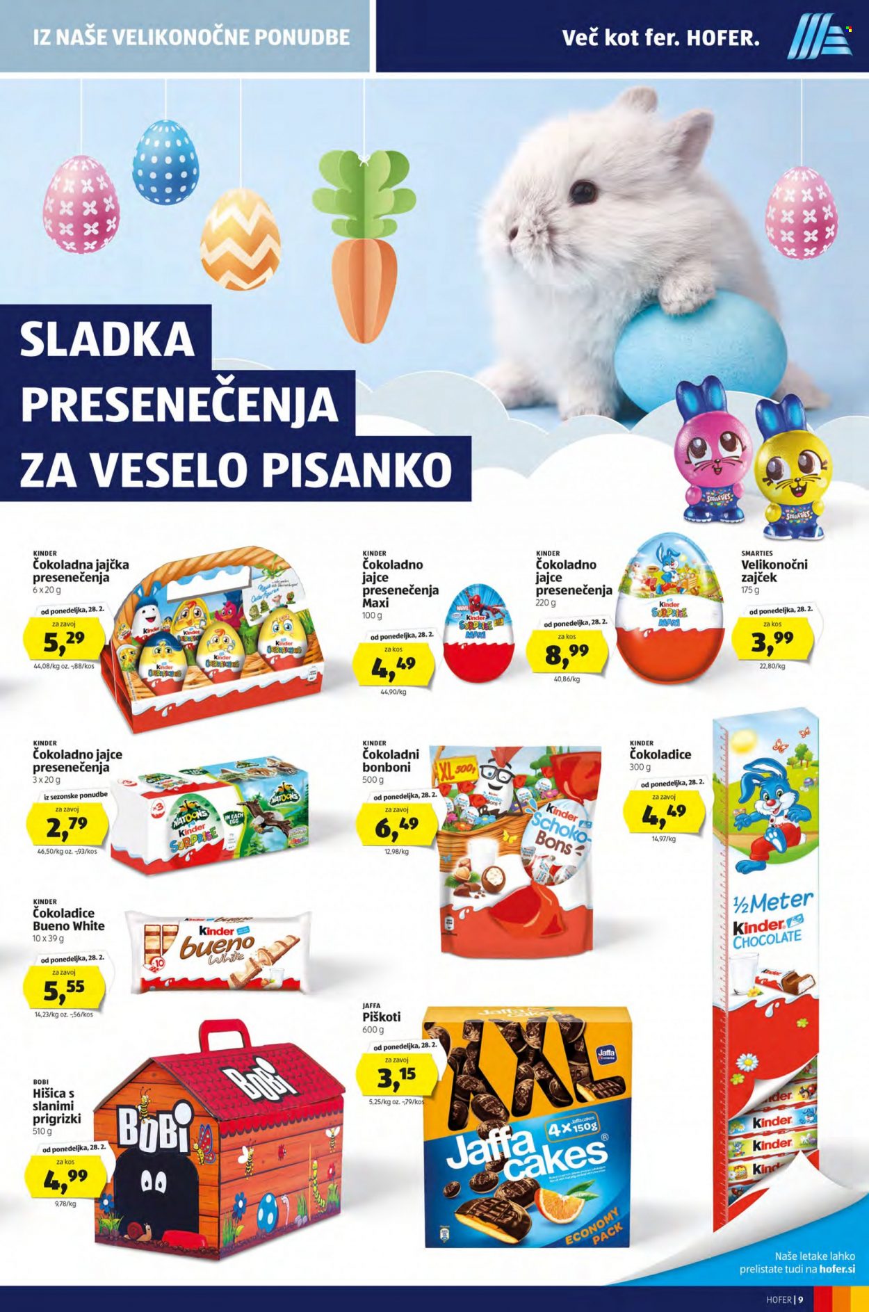 Hofer katalog - 25.2.2022 - 5.3.2022. Stran 9