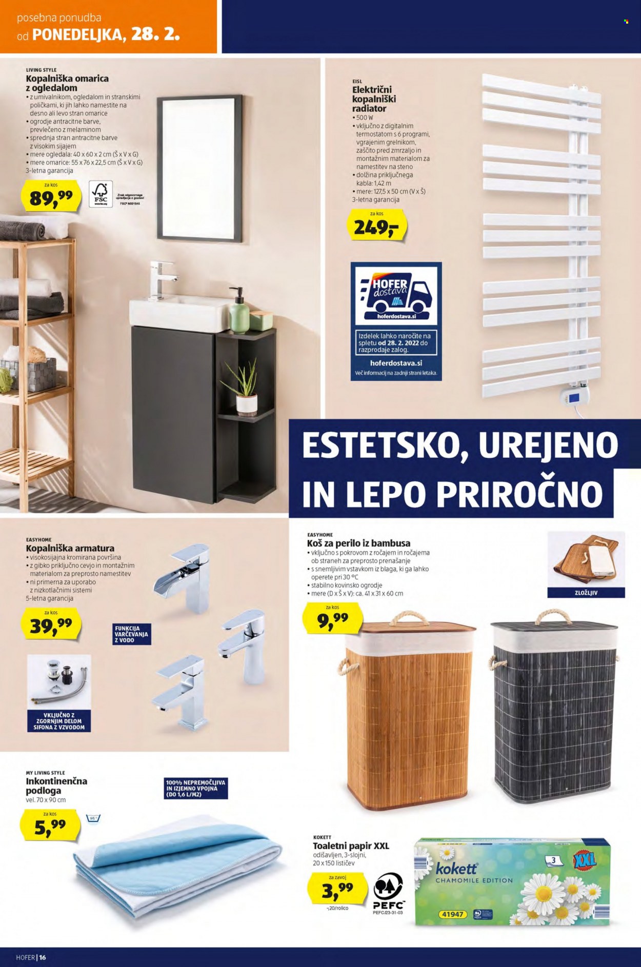 Hofer katalog - 25.2.2022 - 5.3.2022. Stran 16