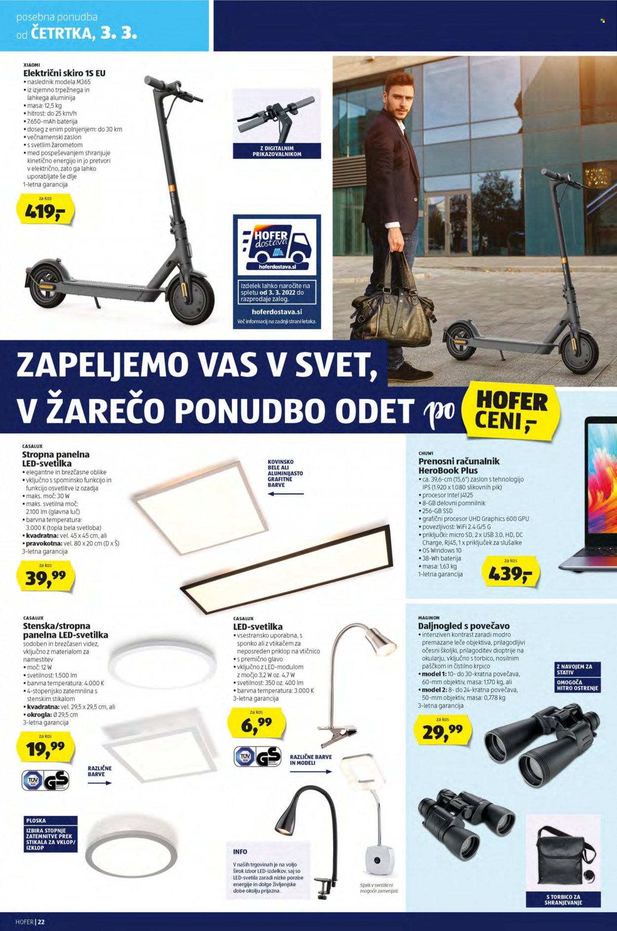 Hofer katalog - 25.2.2022 - 5.3.2022. Stran 22