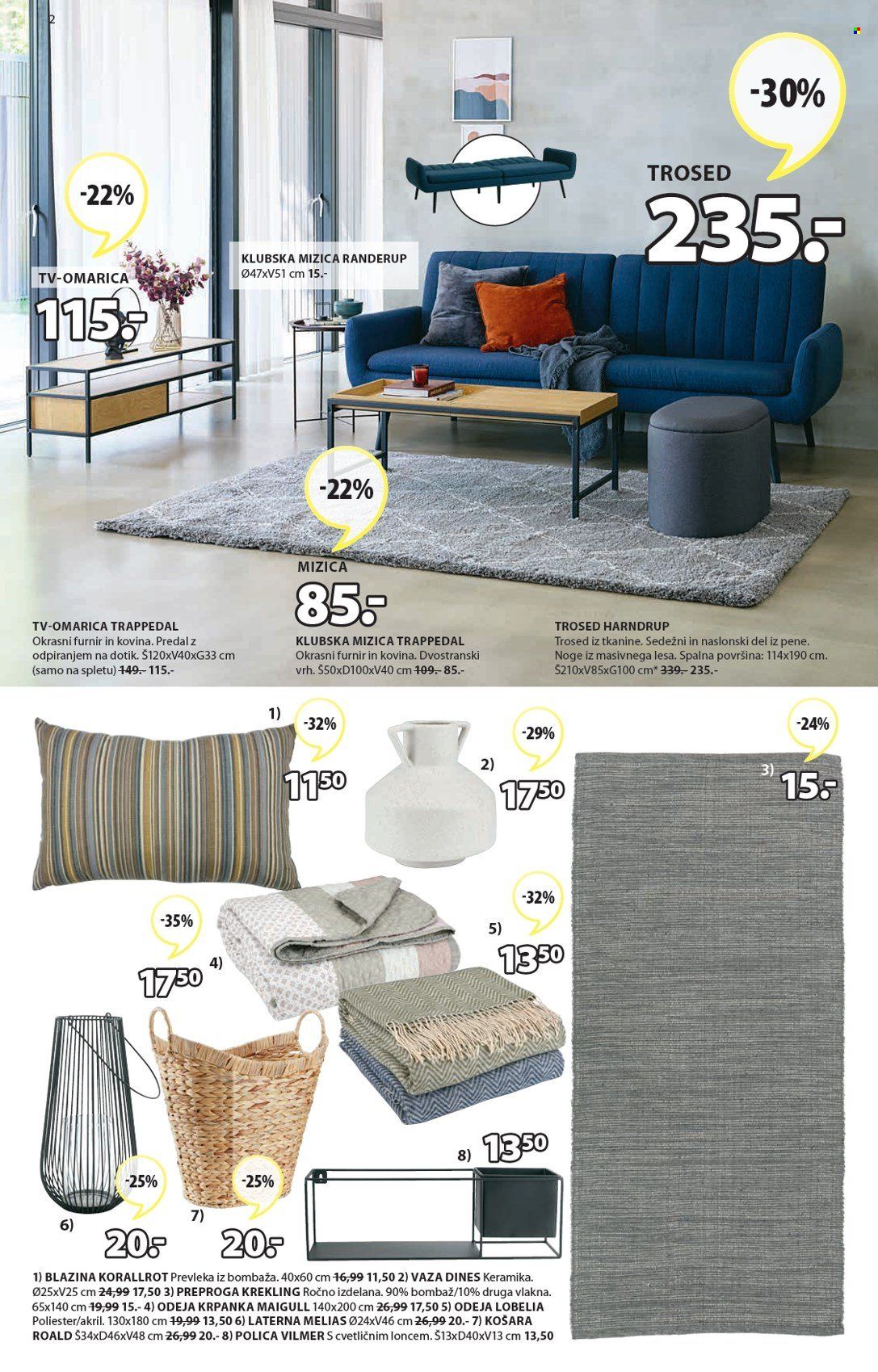 JYSK katalog - 24.2.2022 - 9.3.2022. Stran 2