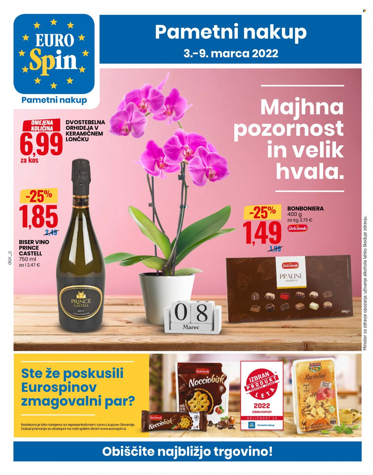 EuroSpin katalog - 3.3.2022 - 9.3.2022. Stran 1