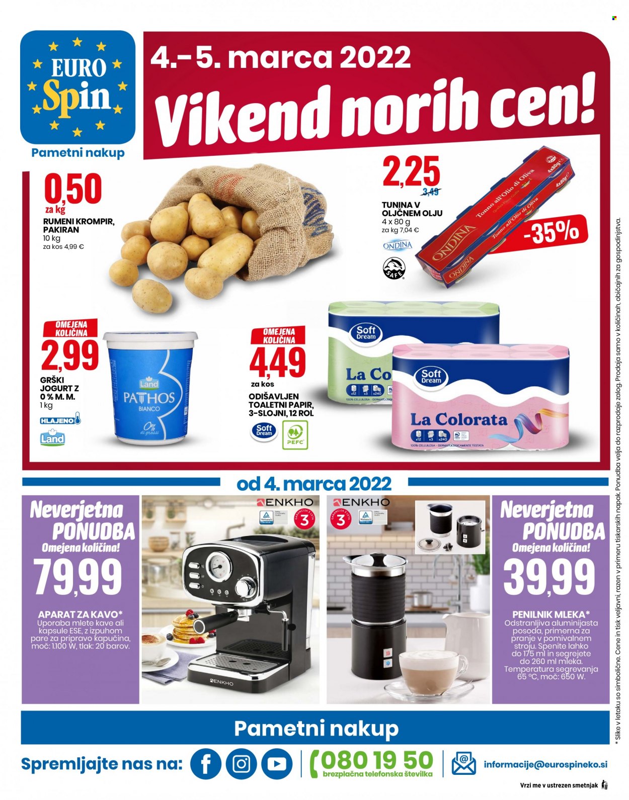 EuroSpin katalog - 3.3.2022 - 9.3.2022. Stran 12