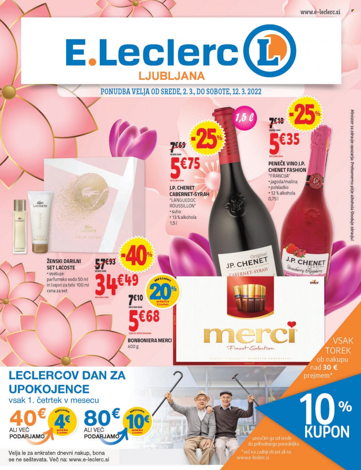 E.Leclerc katalog - 2.3.2022 - 12.3.2022. Stran 1