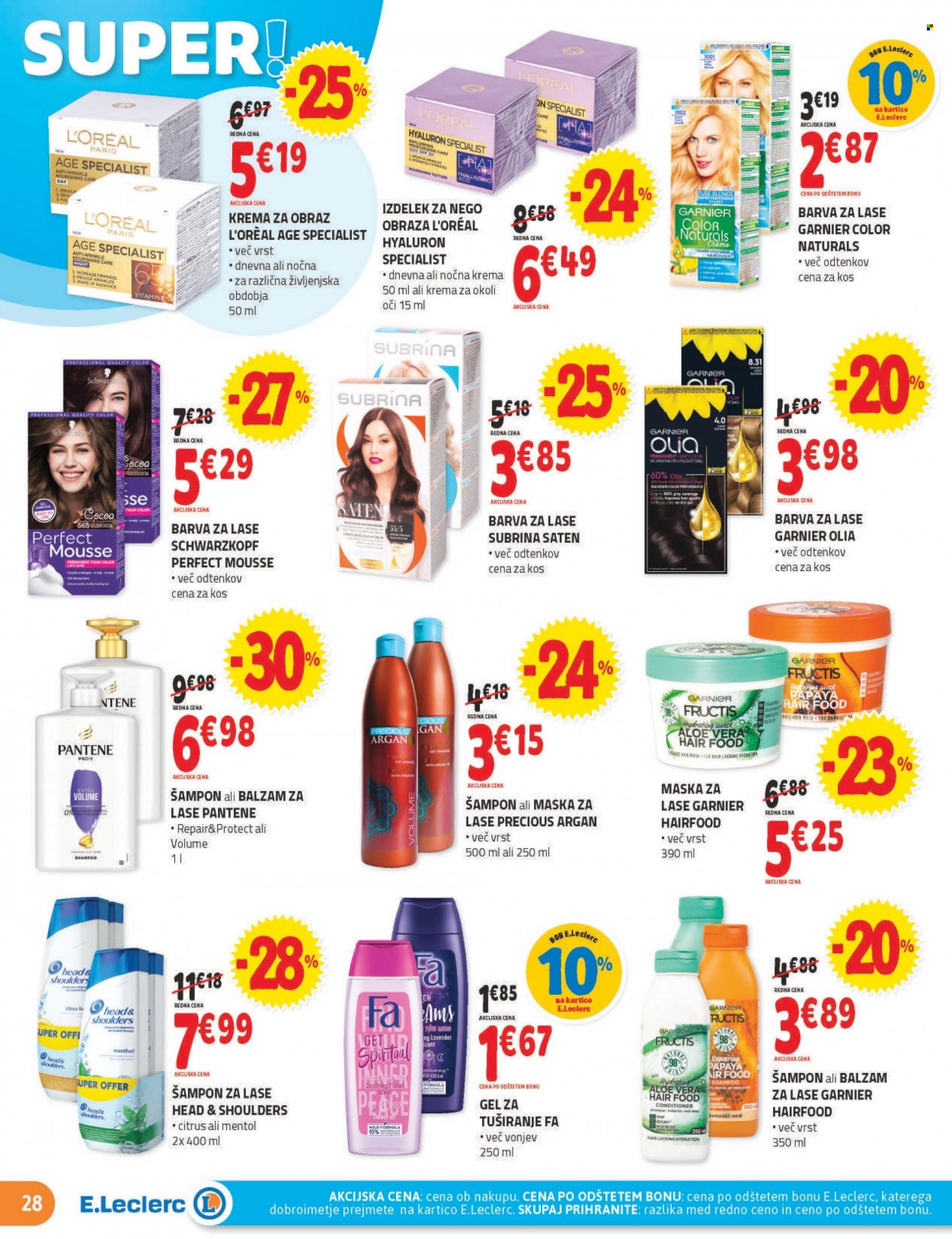 E.Leclerc katalog - 2.3.2022 - 12.3.2022. Stran 28
