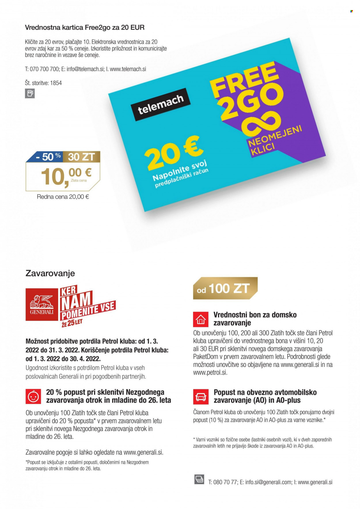 Petrol katalog - 1.3.2022 - 31.3.2022. Stran 20