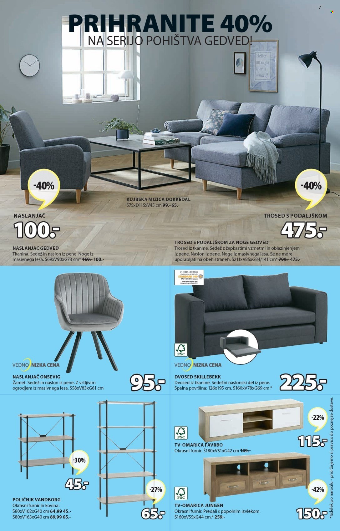 JYSK katalog - 3.3.2022 - 16.3.2022. Stran 7