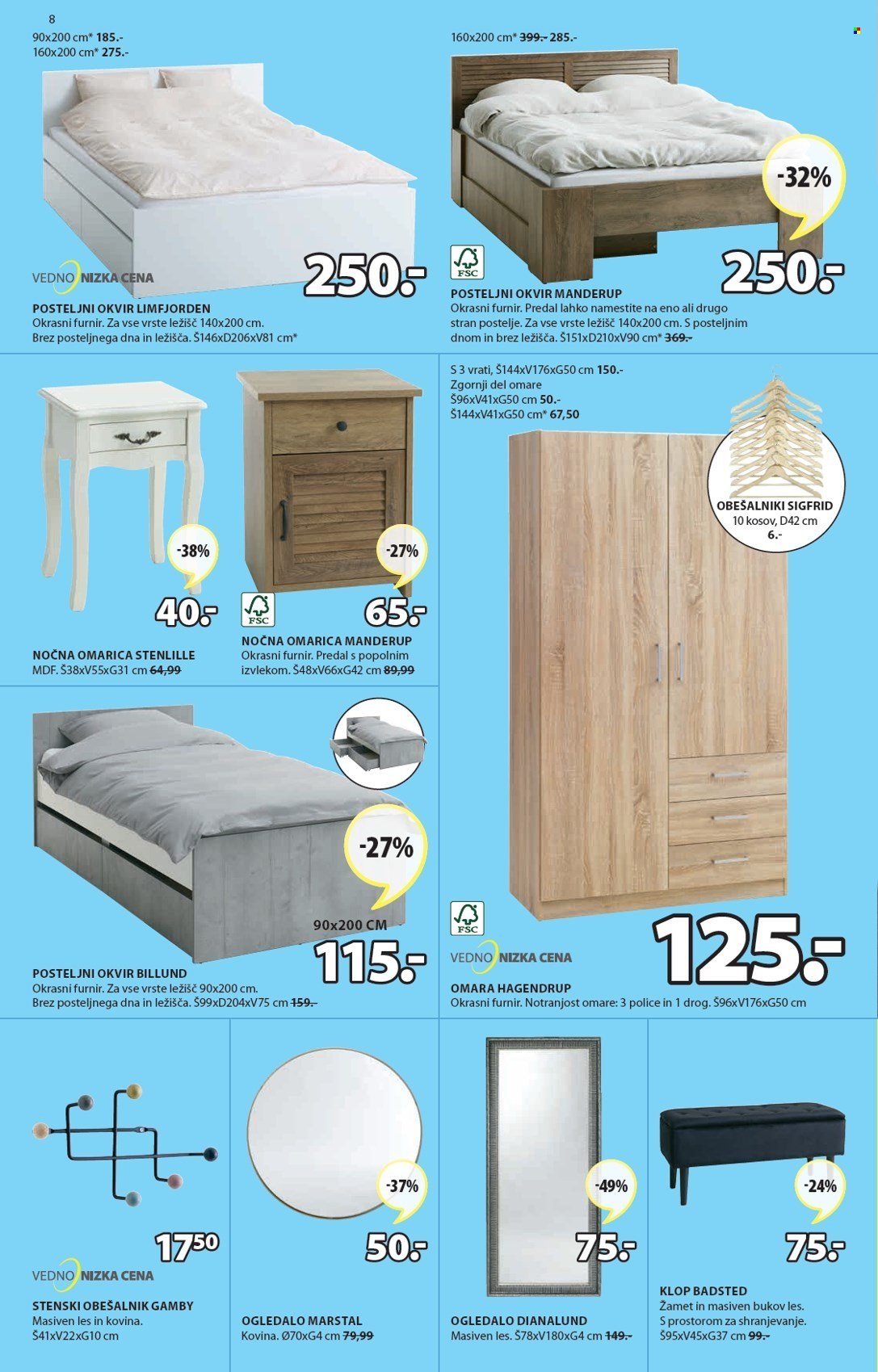 JYSK katalog - 3.3.2022 - 16.3.2022. Stran 8