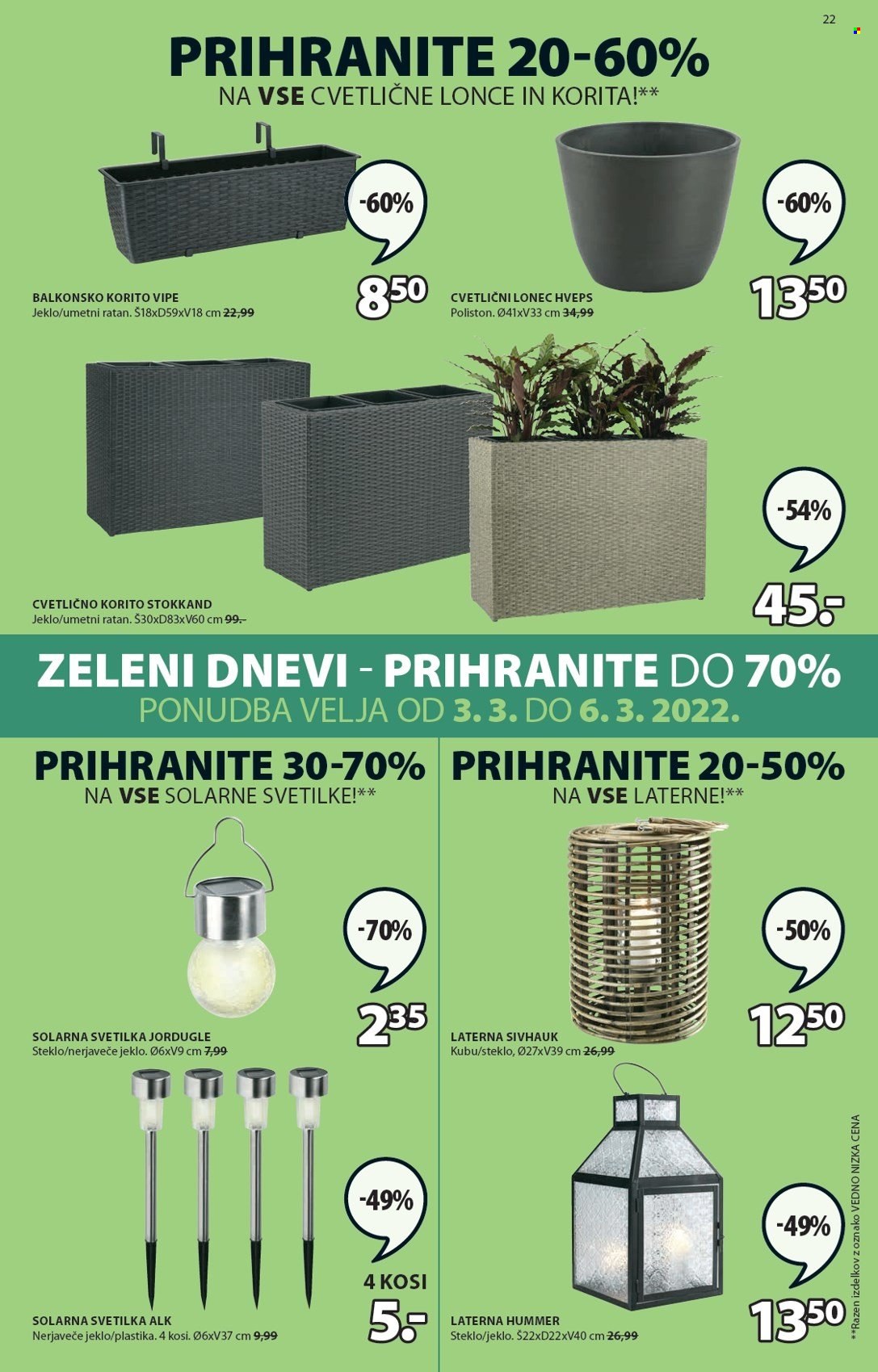JYSK katalog - 3.3.2022 - 16.3.2022. Stran 23