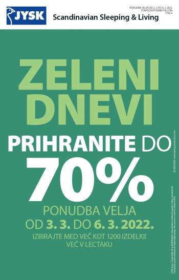 JYSK katalog - 03.03.2022 - 06.03.2022.
