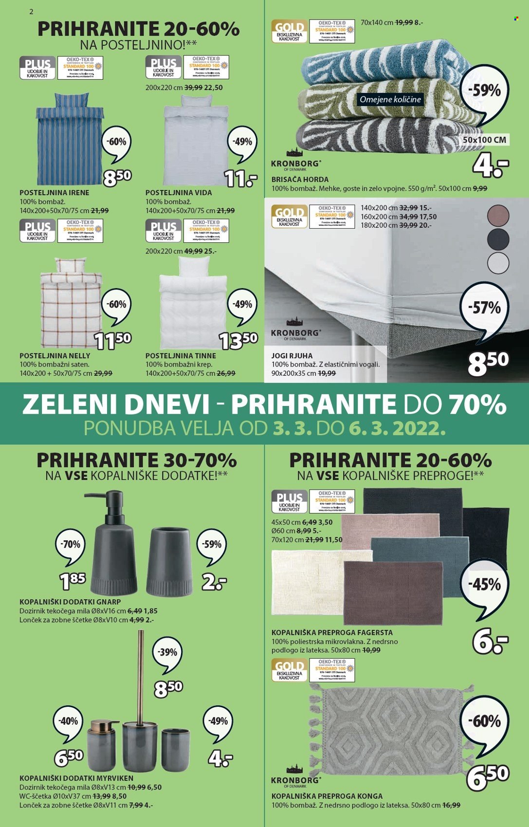 JYSK katalog - 3.3.2022 - 6.3.2022. Stran 2