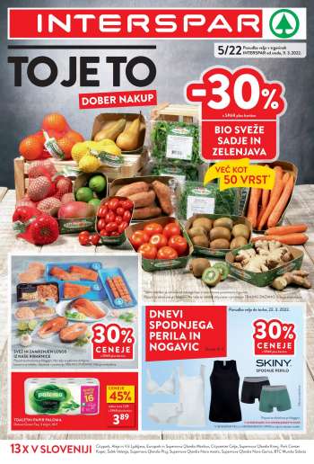 INTERSPAR katalog - 09.03.2022 - 23.03.2022.