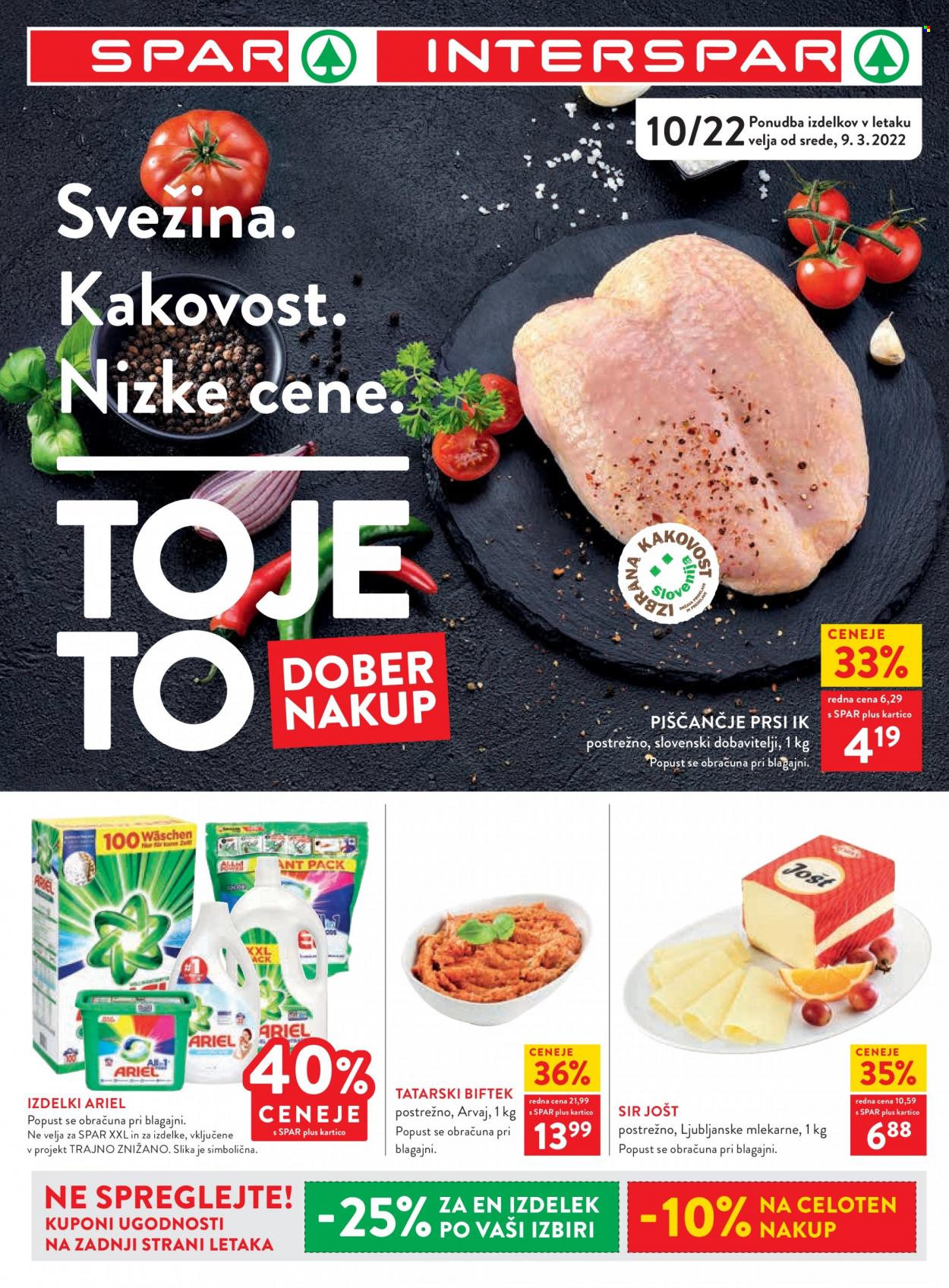 SPAR katalog - 9.3.2022 - 15.3.2022. Stran 1