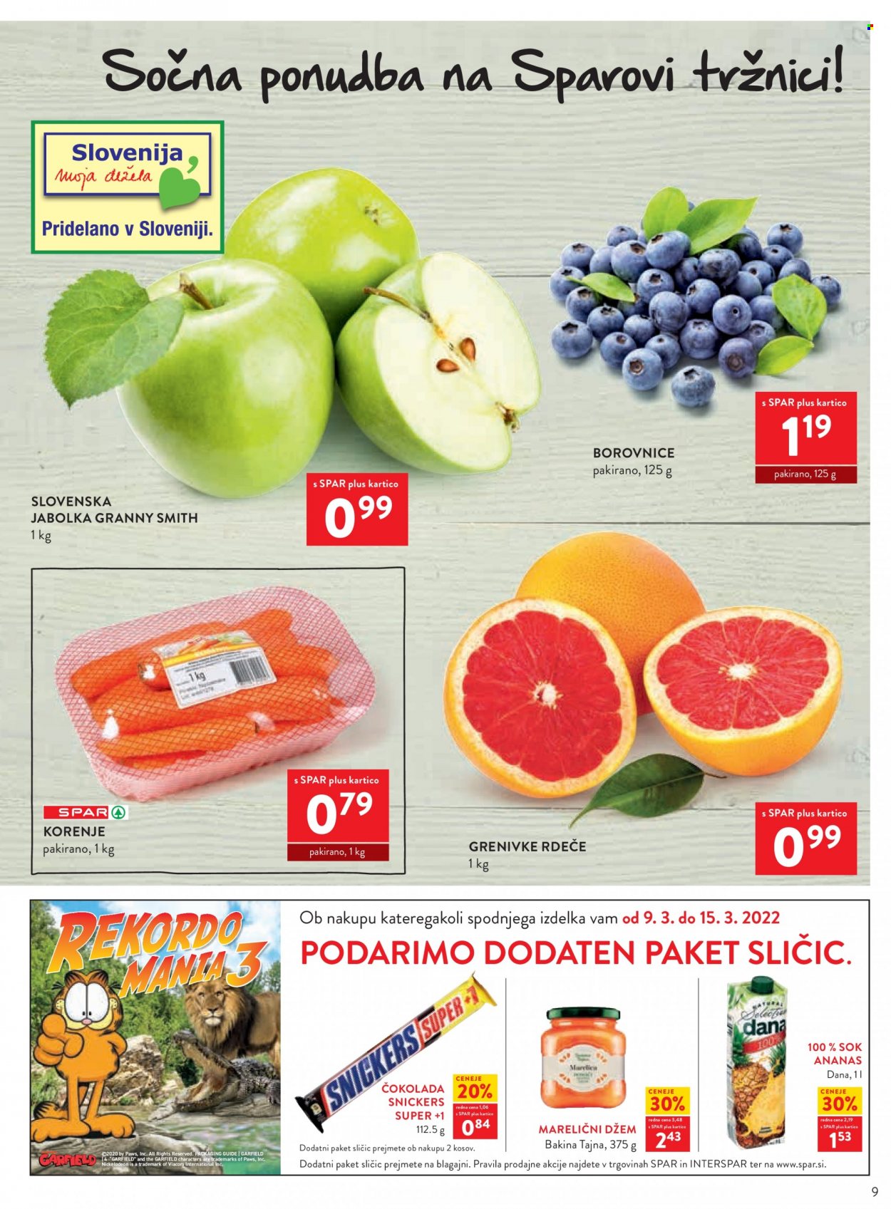 SPAR katalog - 9.3.2022 - 15.3.2022. Stran 9