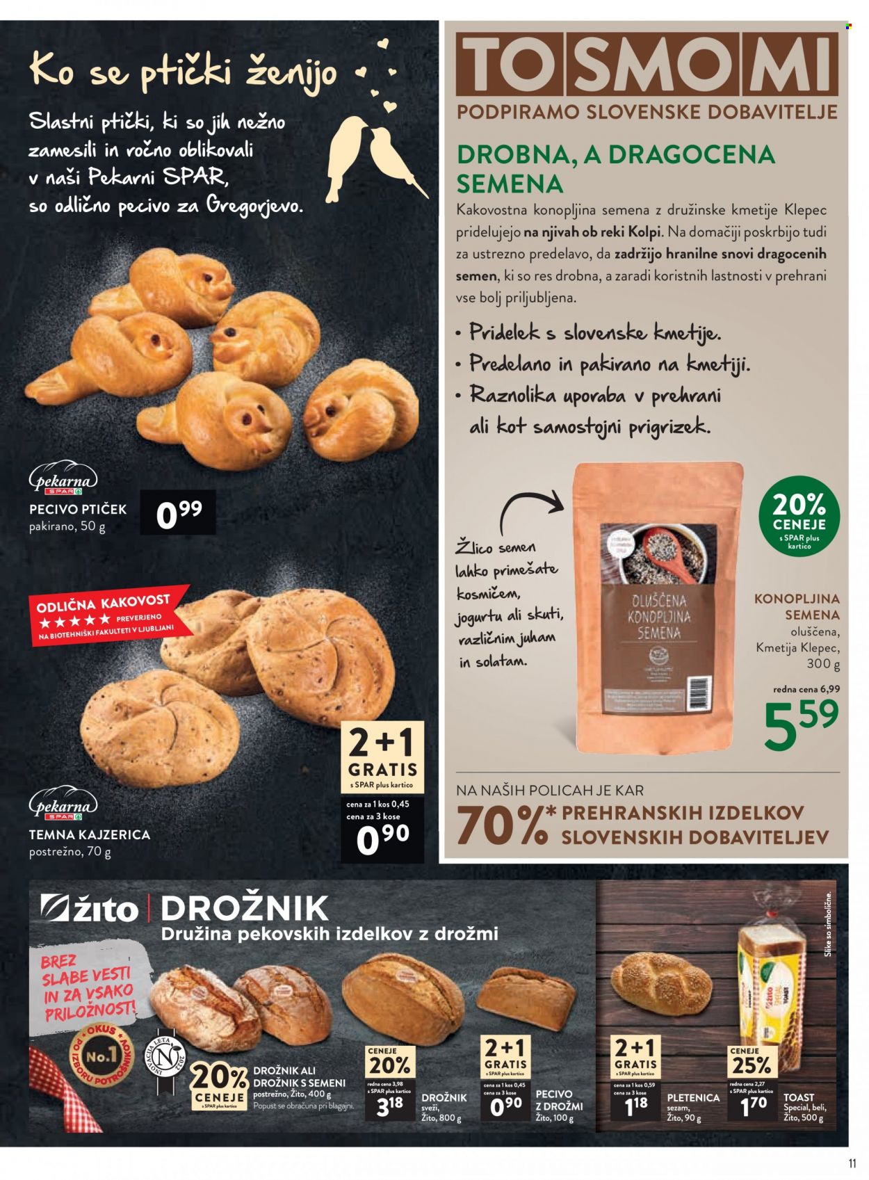 SPAR katalog - 9.3.2022 - 15.3.2022. Stran 11