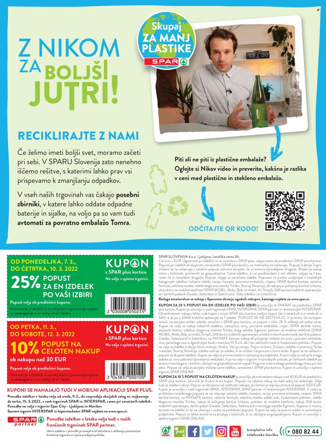 SPAR katalog - 9.3.2022 - 15.3.2022. Stran 20