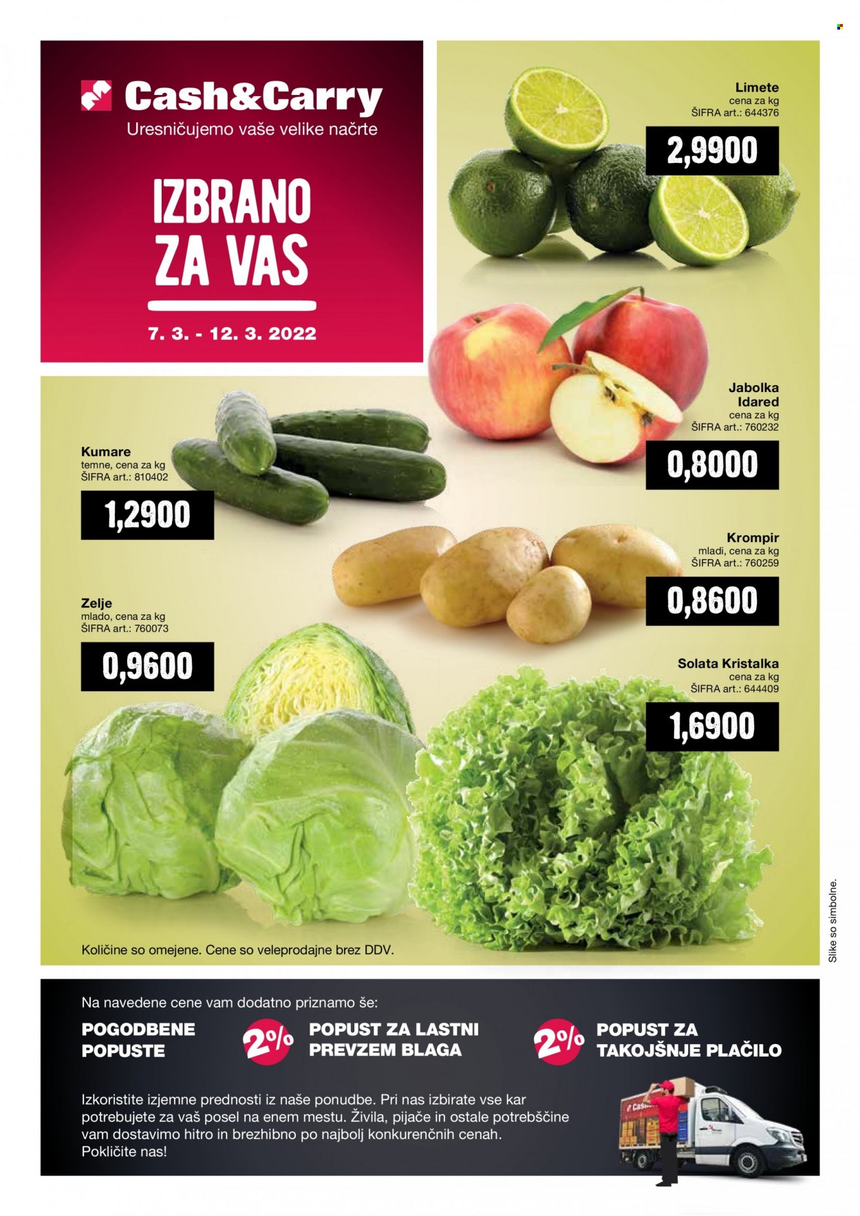 Mercator Cash & Carry katalog - 7.3.2022 - 12.3.2022. Stran 1