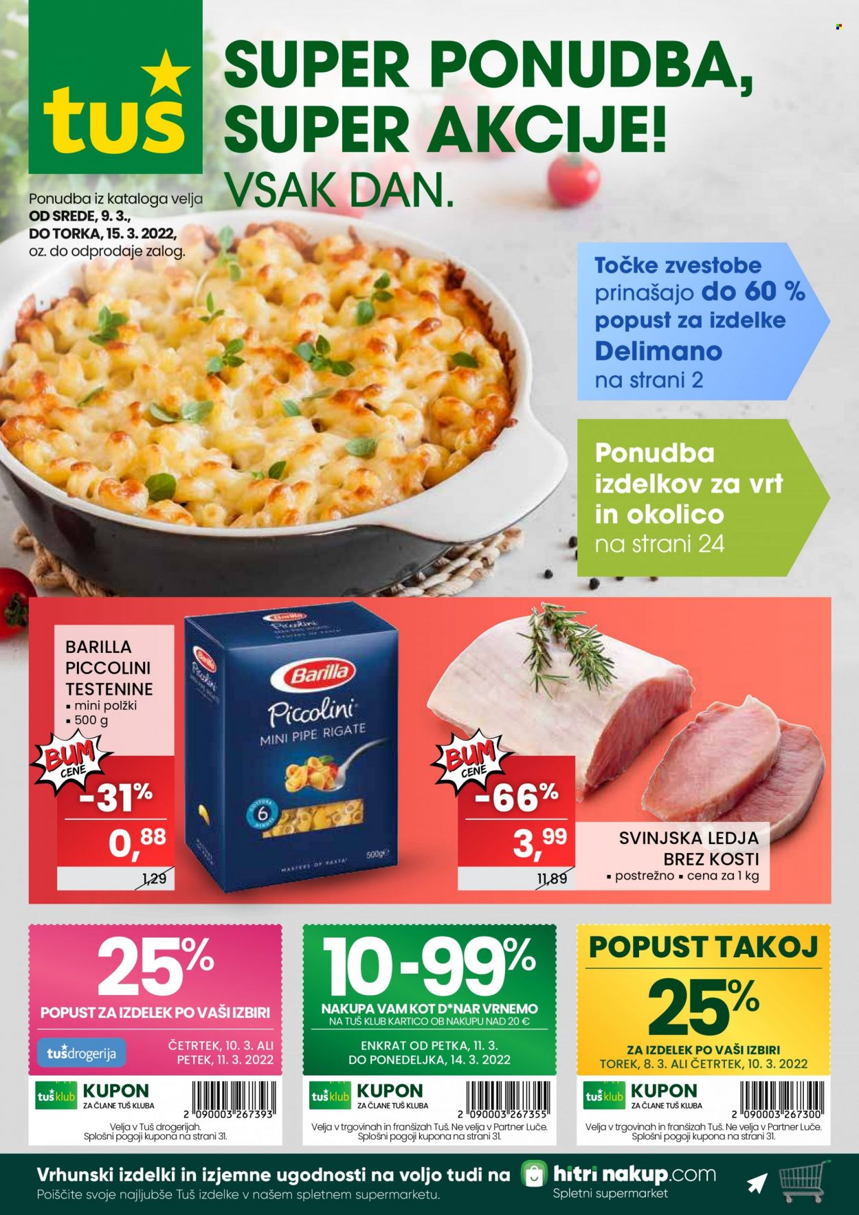 Tuš katalog - 9.3.2022 - 15.3.2022. Stran 1