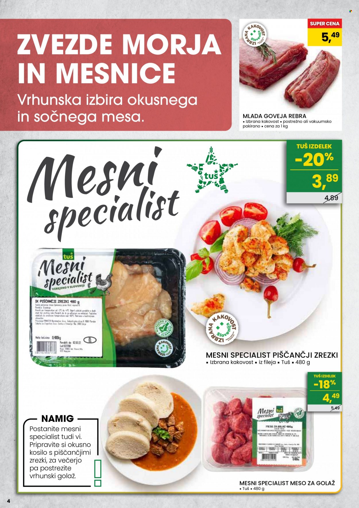 Tuš katalog - 9.3.2022 - 15.3.2022. Stran 4