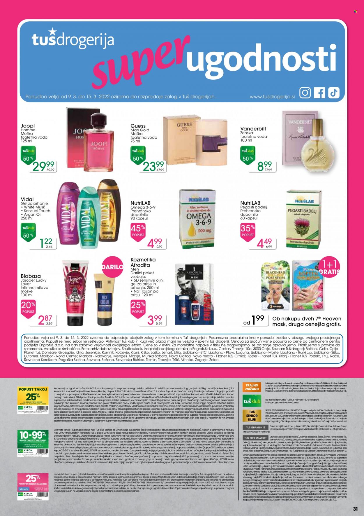 Tuš katalog - 9.3.2022 - 15.3.2022. Stran 31