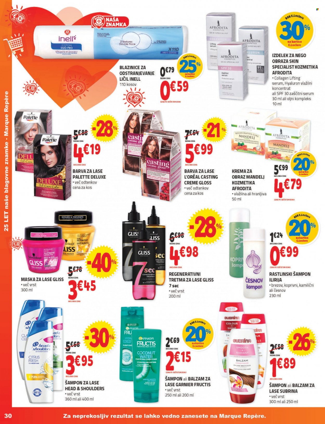 E.Leclerc katalog - 9.3.2022 - 19.3.2022. Stran 30