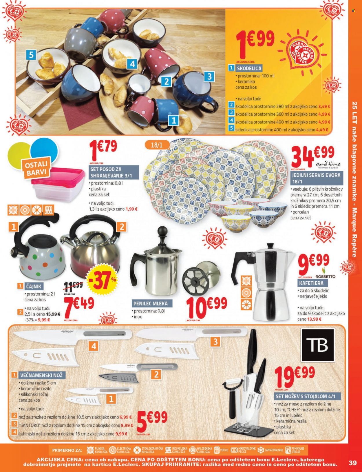 E.Leclerc katalog - 9.3.2022 - 19.3.2022. Stran 39