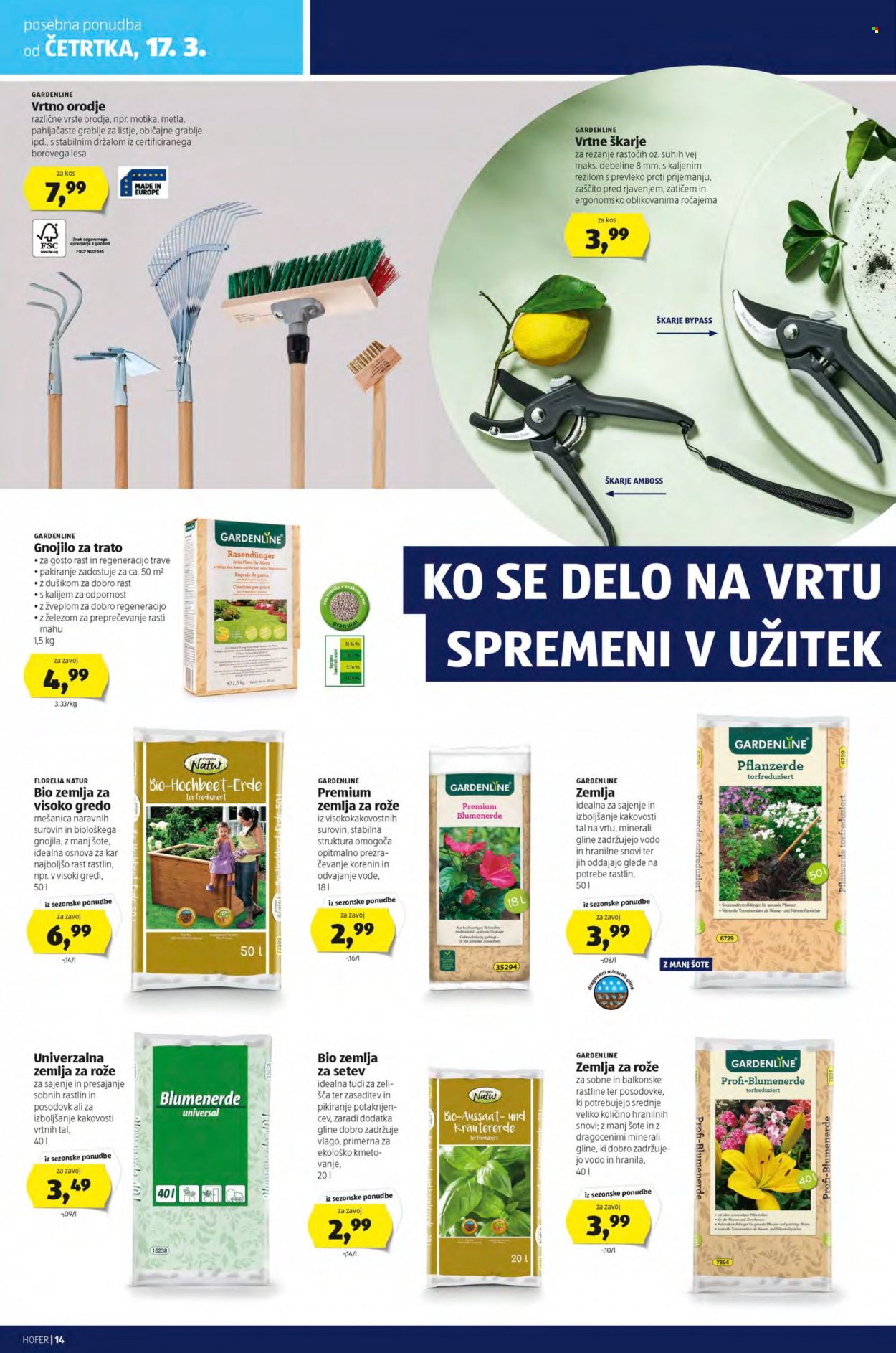 Hofer katalog - 11.3.2022 - 19.3.2022. Stran 14