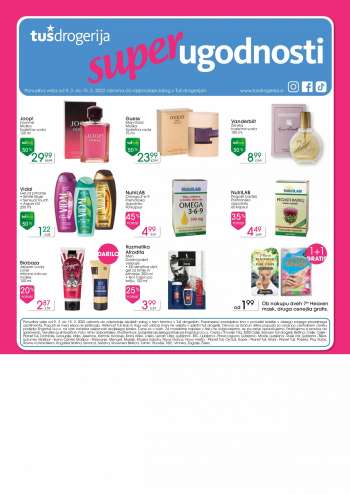 Tuš Drogeria katalog - 09.03.2022 - 15.03.2022.