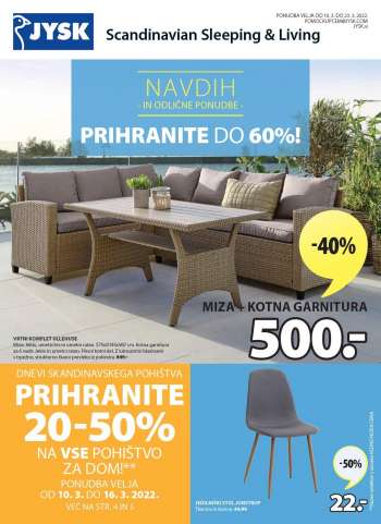 JYSK katalog - 10.03.2022 - 23.03.2022.