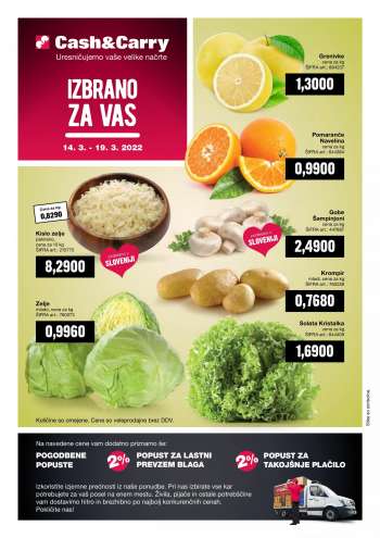 Mercator Cash & Carry katalog - 14.03.2022 - 19.03.2022.