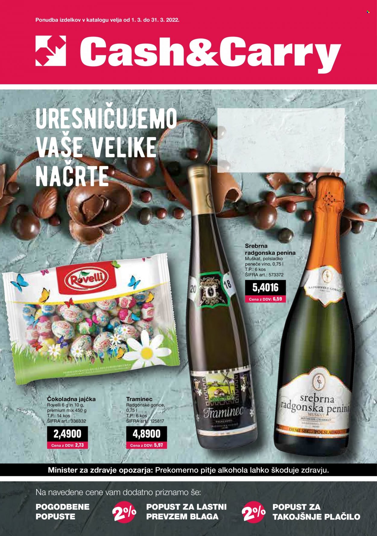 Mercator Cash & Carry katalog - 1.3.2022 - 31.3.2022. Stran 1