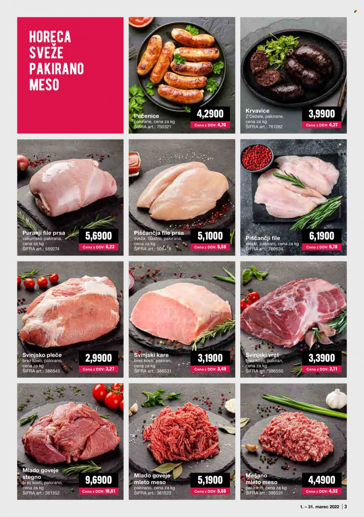Mercator Cash & Carry katalog - 1.3.2022 - 31.3.2022. Stran 3
