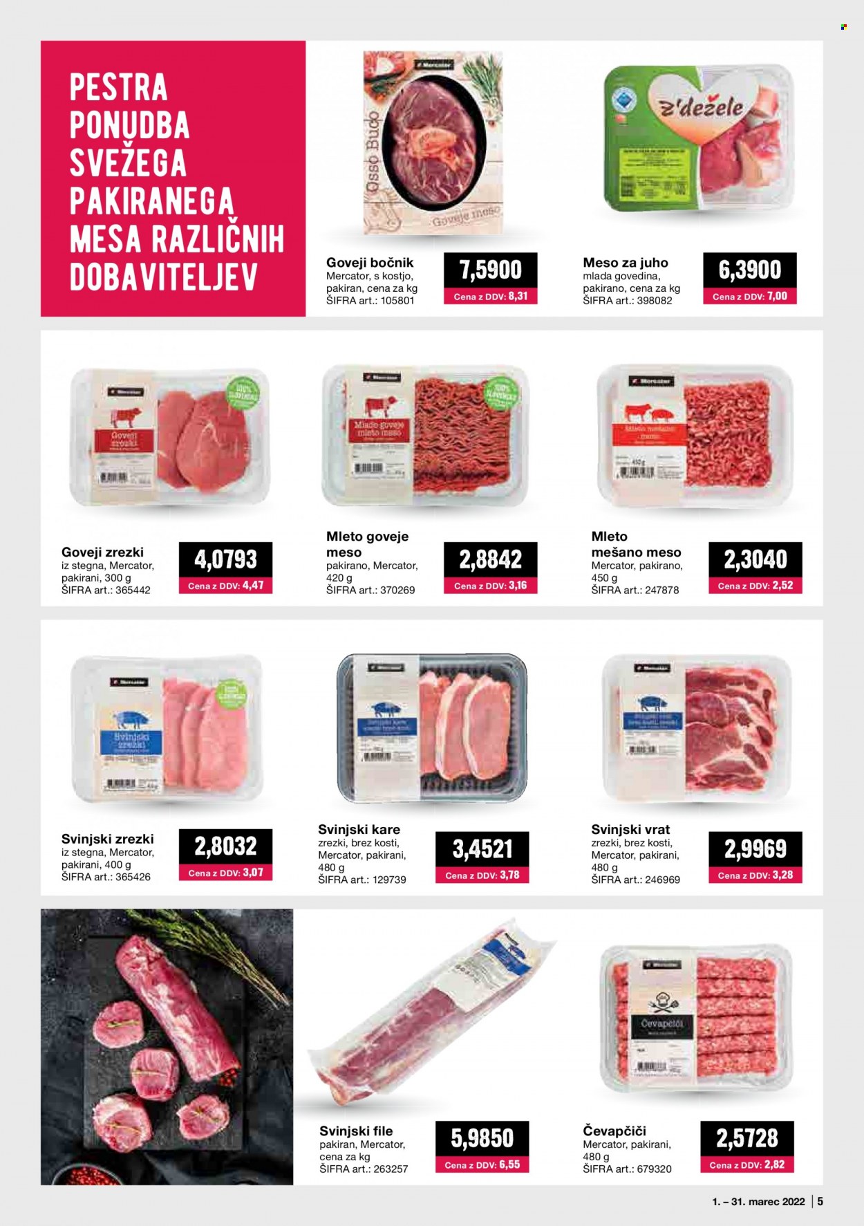 Mercator Cash & Carry katalog - 1.3.2022 - 31.3.2022. Stran 5