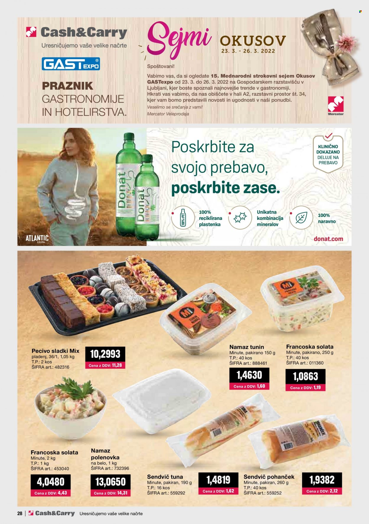 Mercator Cash & Carry katalog - 1.3.2022 - 31.3.2022. Stran 28