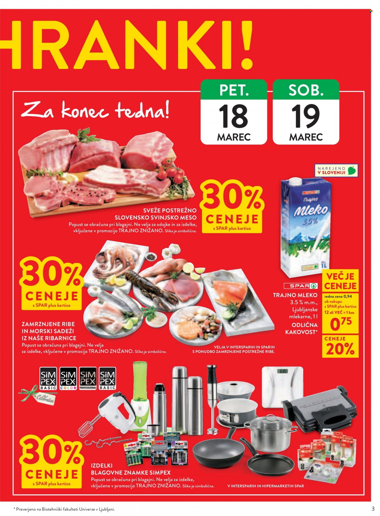 SPAR katalog - 16.3.2022 - 22.3.2022. Stran 3